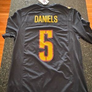 Nike Black and Gold Men's Jersey